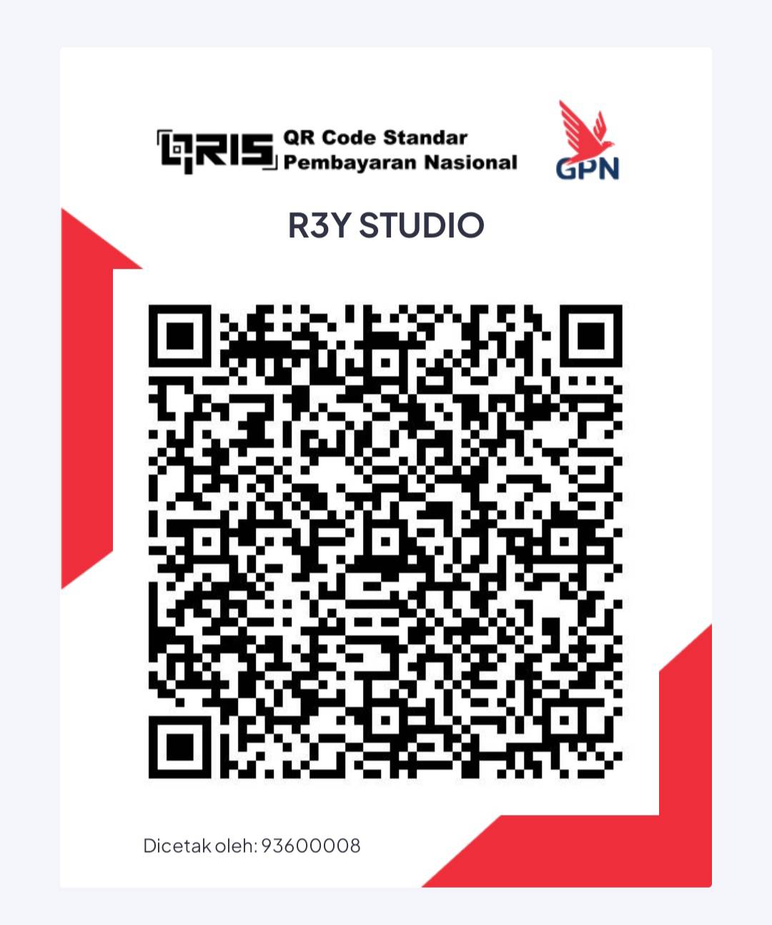 QRIS R3Y Studio